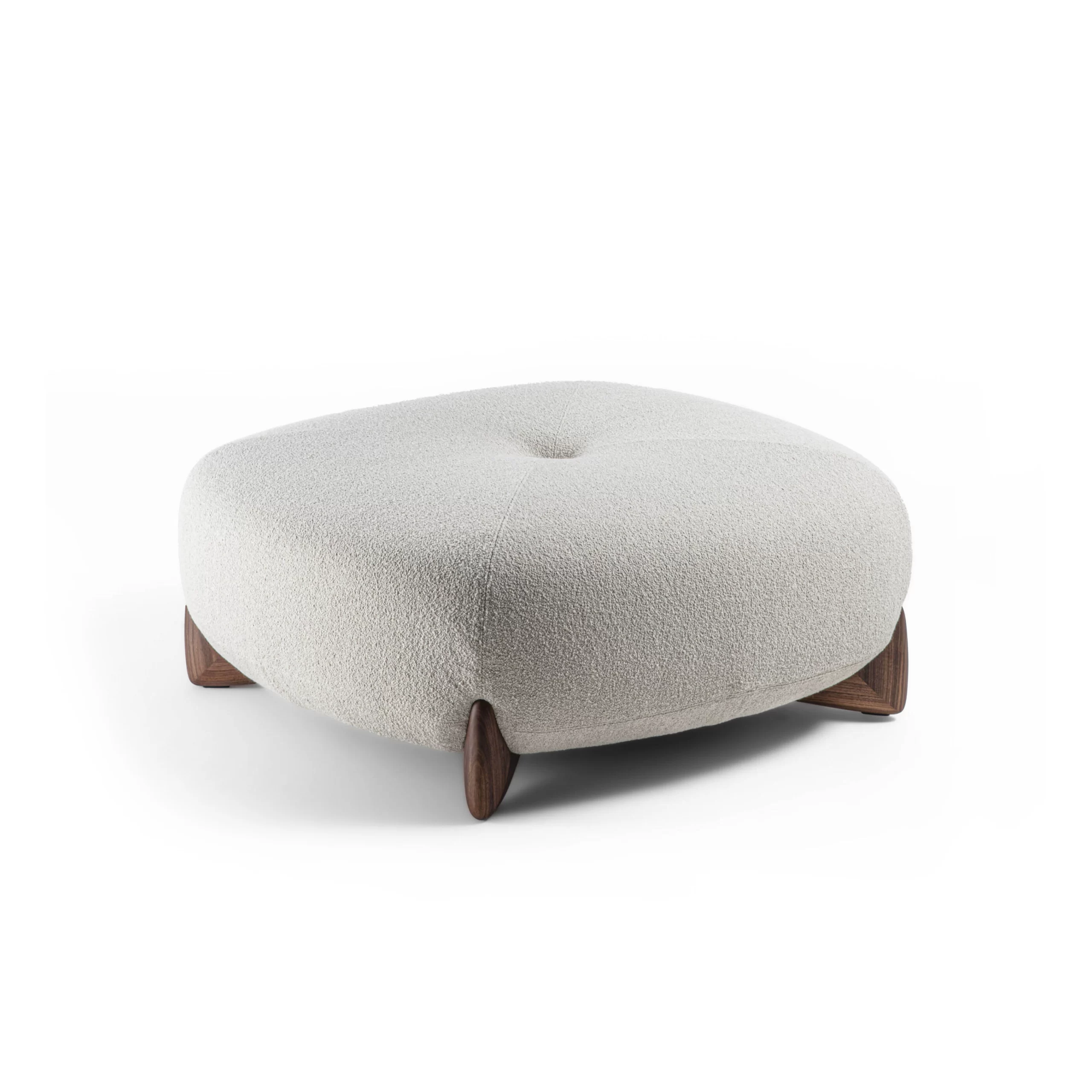 Đôn SOFTBAY bọc vải Bouclé màu be