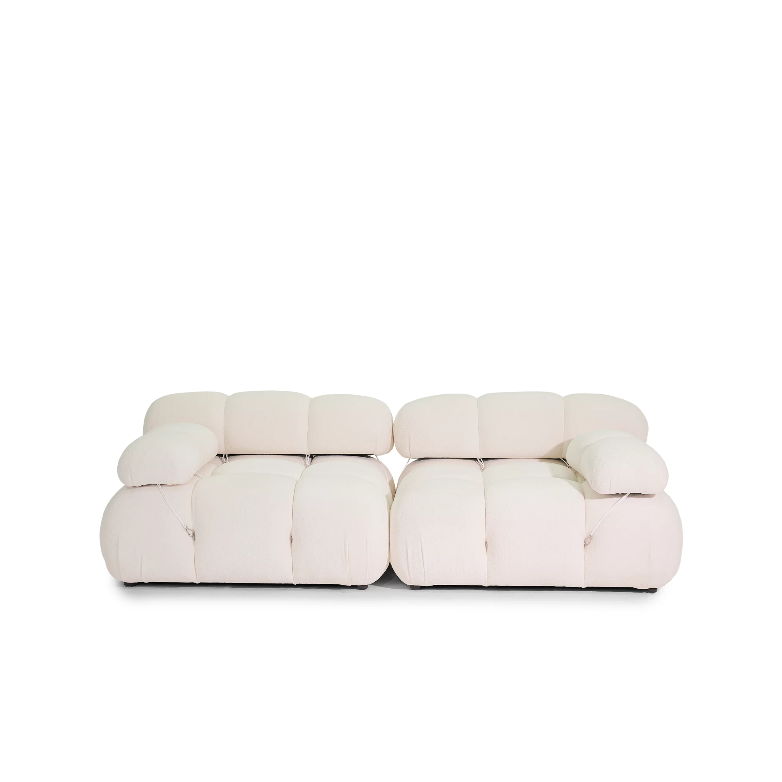 Sofa CAMALEONDA bọc vải Boucle màu kem