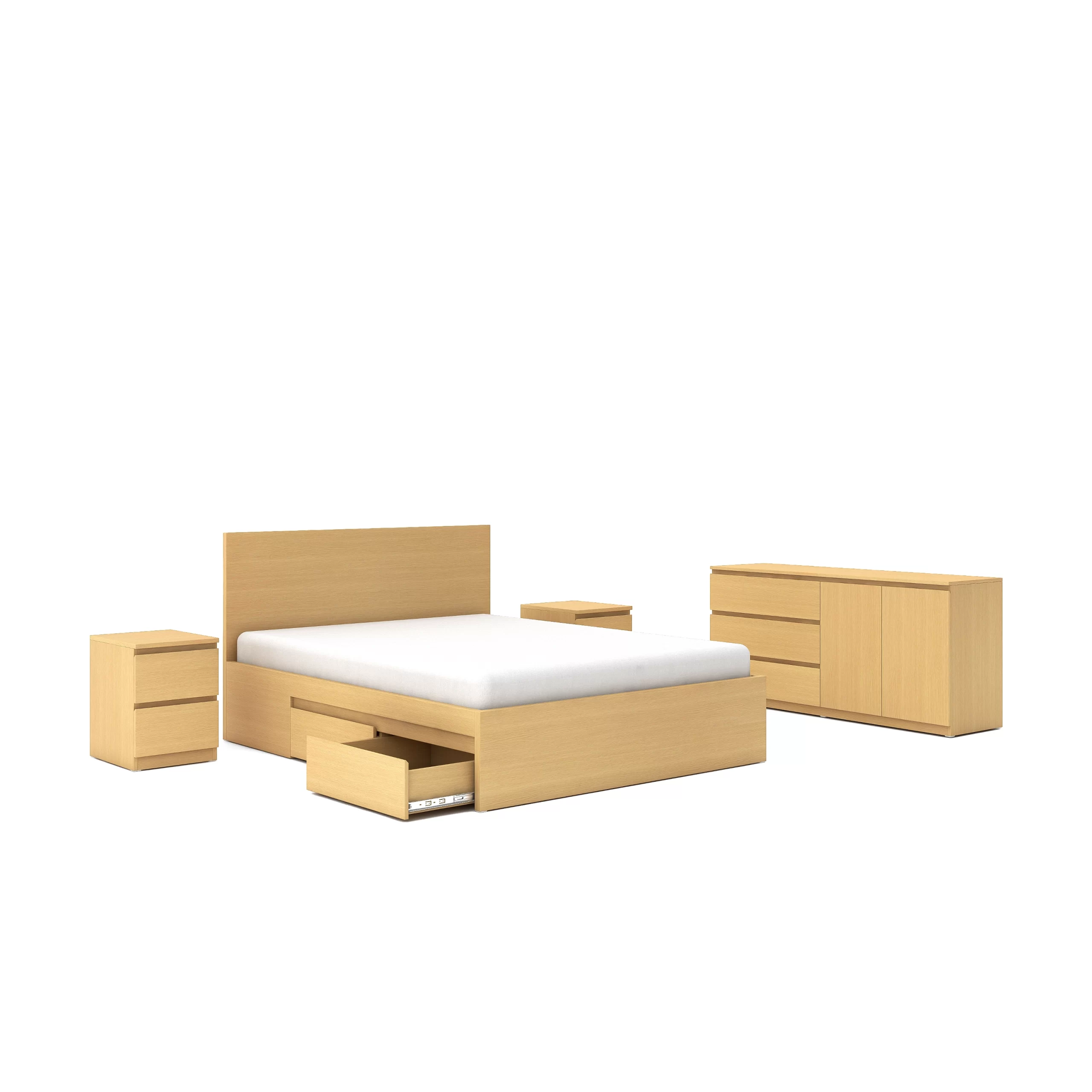 Bộ nội thất phòng ngủ CONSTELLA màu Tự nhiên