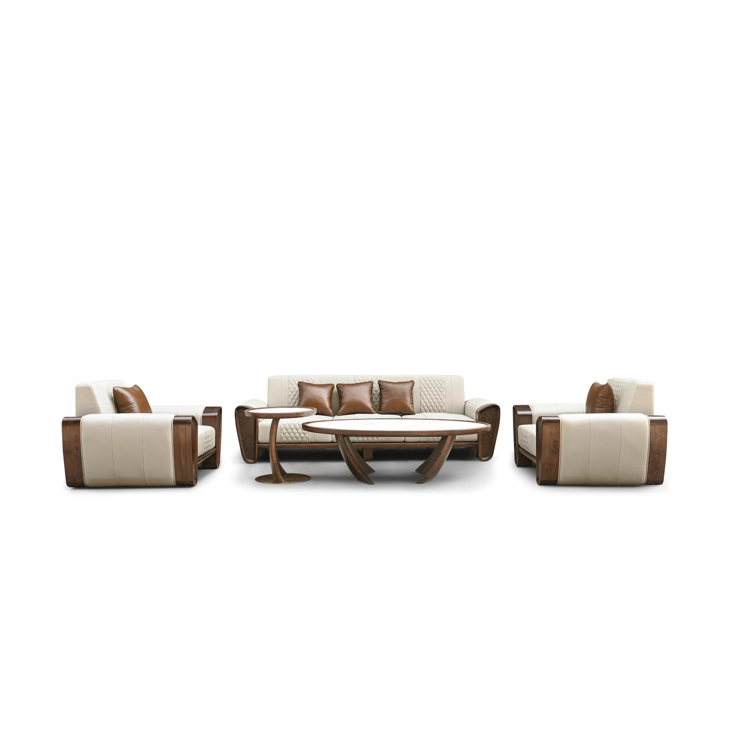 Sofa gỗ định vị