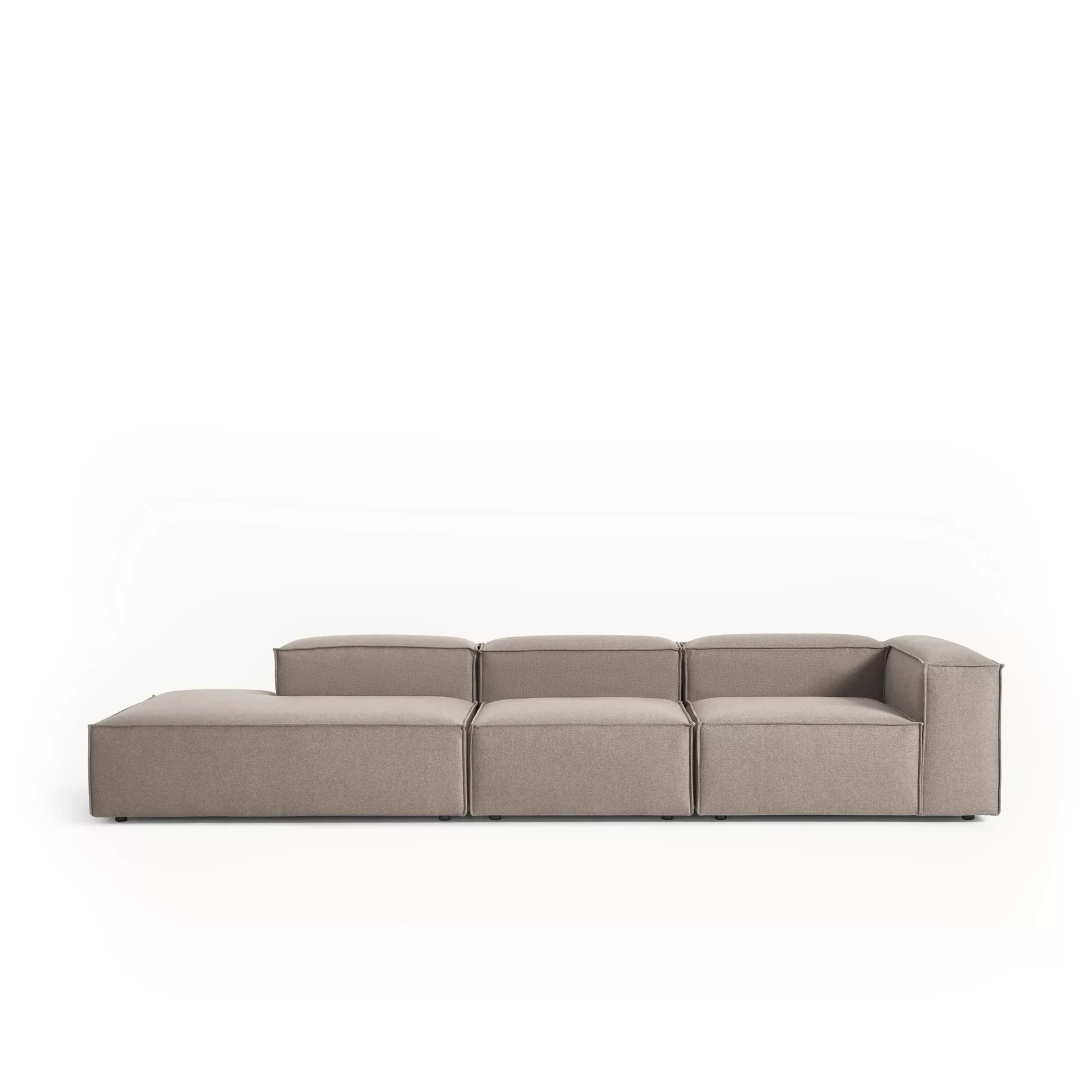 Sofa module LENNO L3-O bọc vải bố dệt