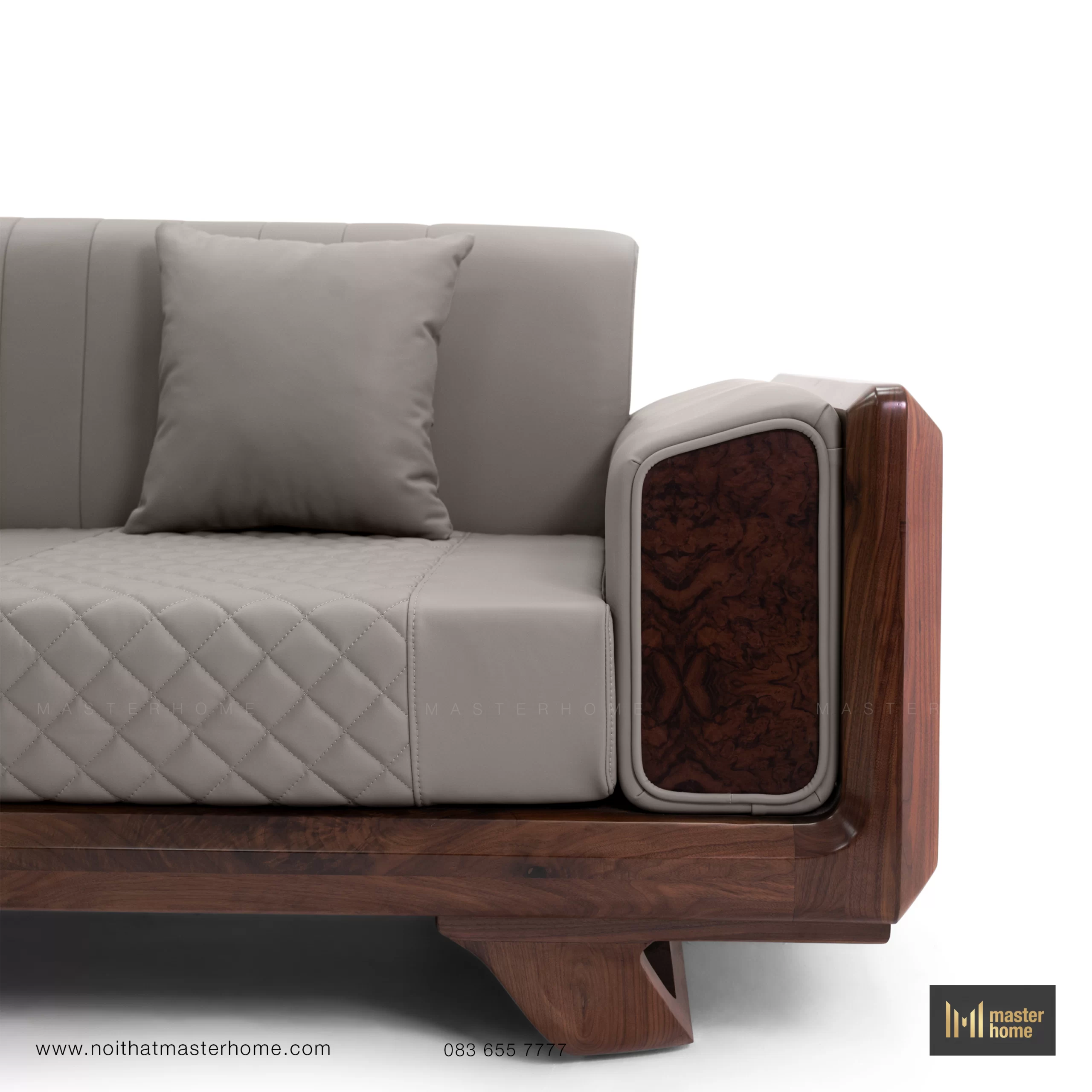 Bộ sofa gỗ Óc chó cao cấp MBM-S01