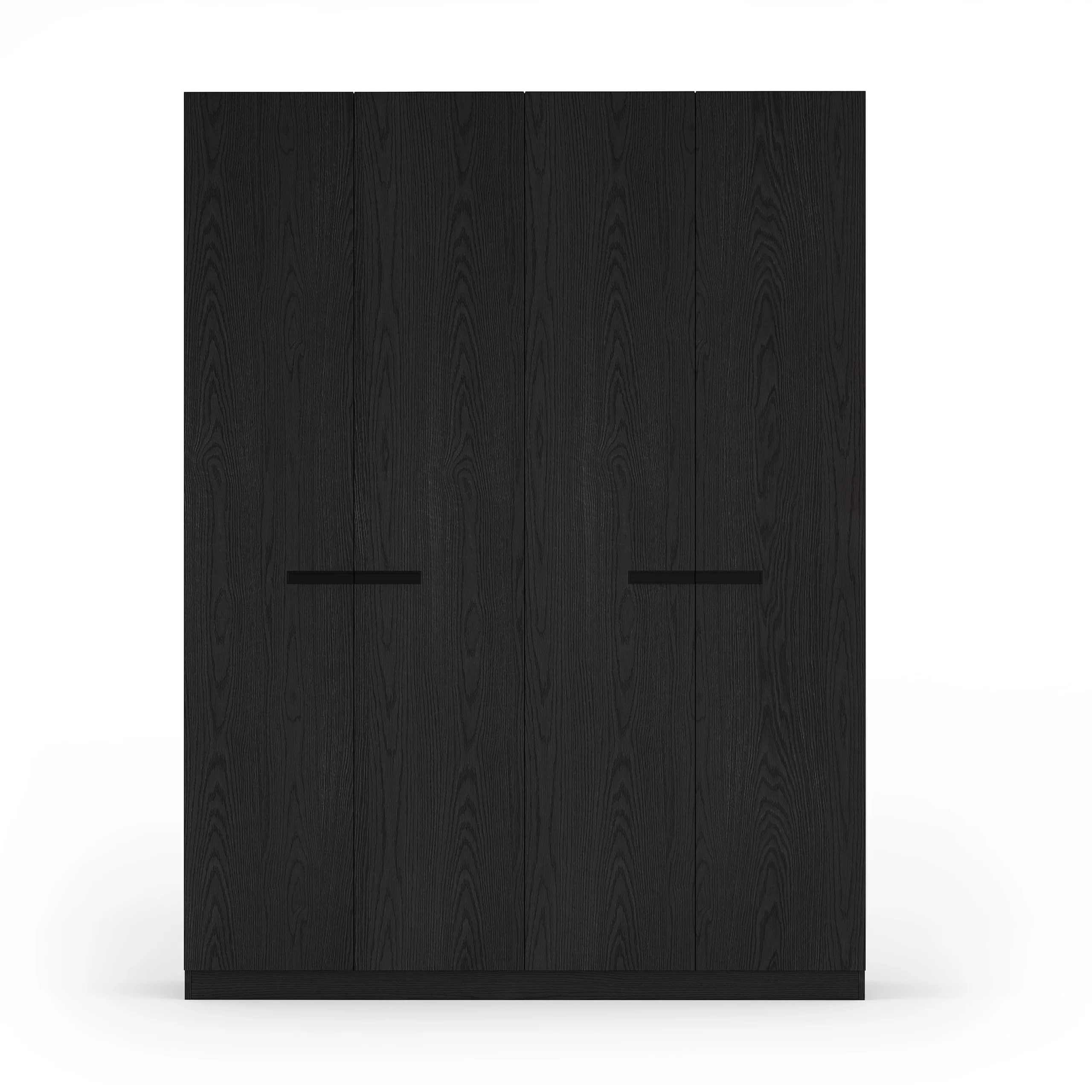 Tủ quần áo LYRA lưu trữ thông minh màu Đen lộ vân gỗ