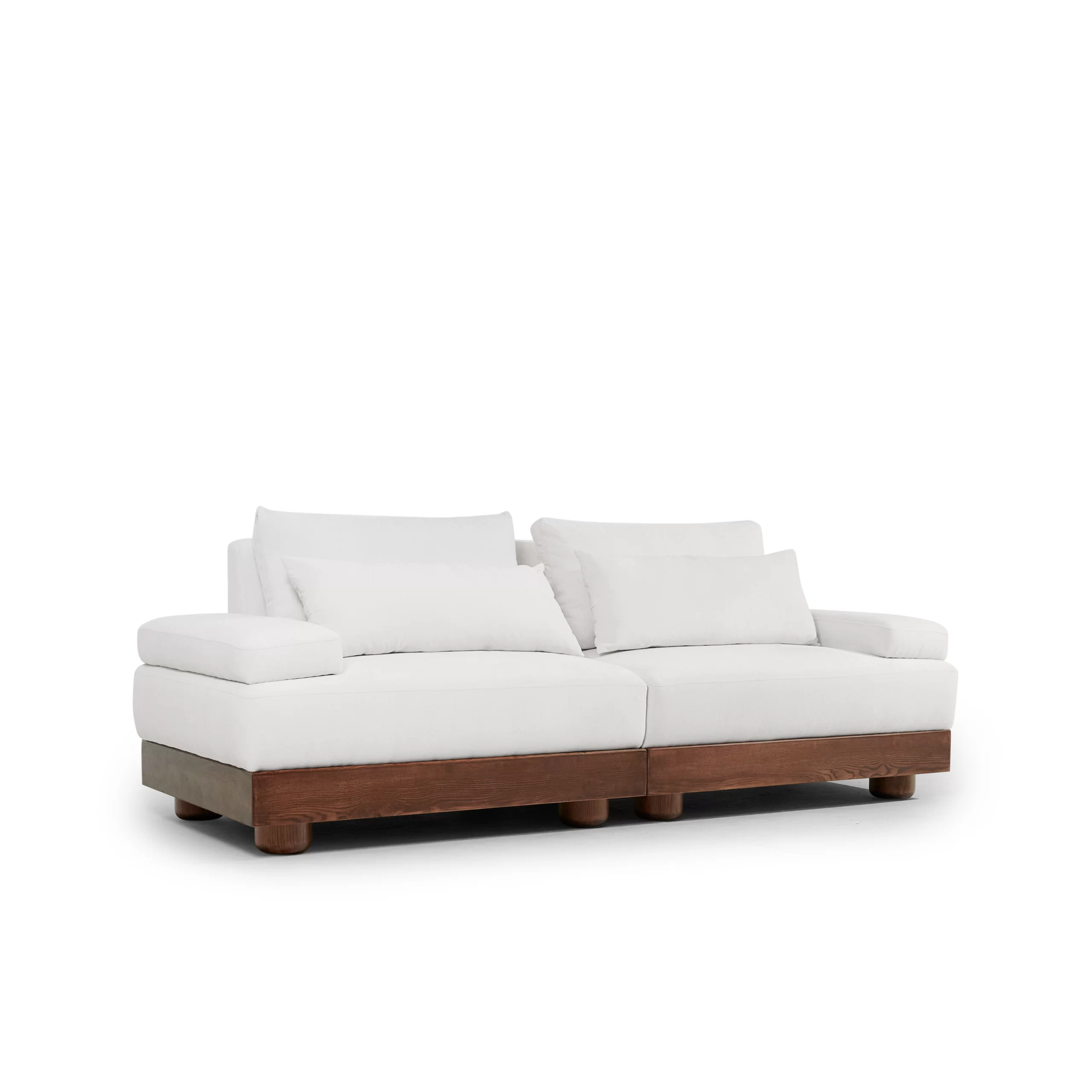 Sofa TRURO 2200 bọc vải dệt màu be sáng